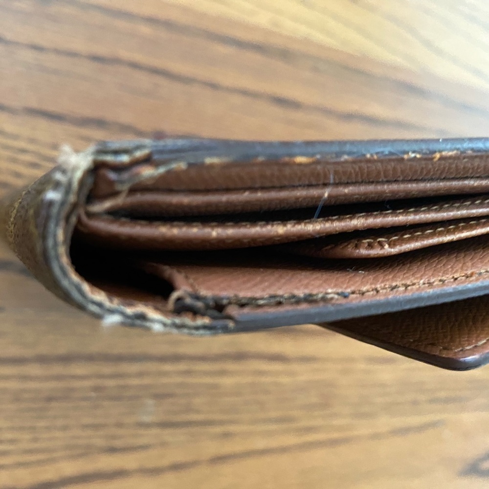 Vintage Louis Vuitton Monogram Wallet Purse SP1918 w/ Chain/Made in France - Picture 8 of 8